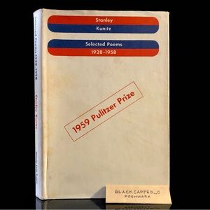 Book Pulitzer Prize 1959 HB Poetry Stanley Kunitz VTG Poems